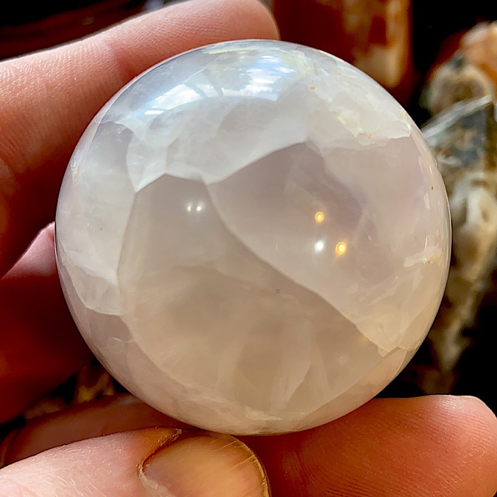 🔥SALE🔥 Lavender Fluorite Crystal Sphere!